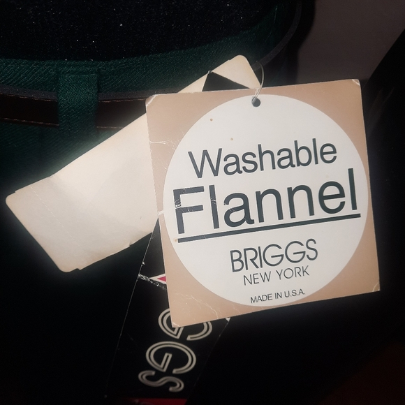 Vintage 80s / 90s Dark Green Pleated Pants | Size 10 | NWT - Picture 10 of 10